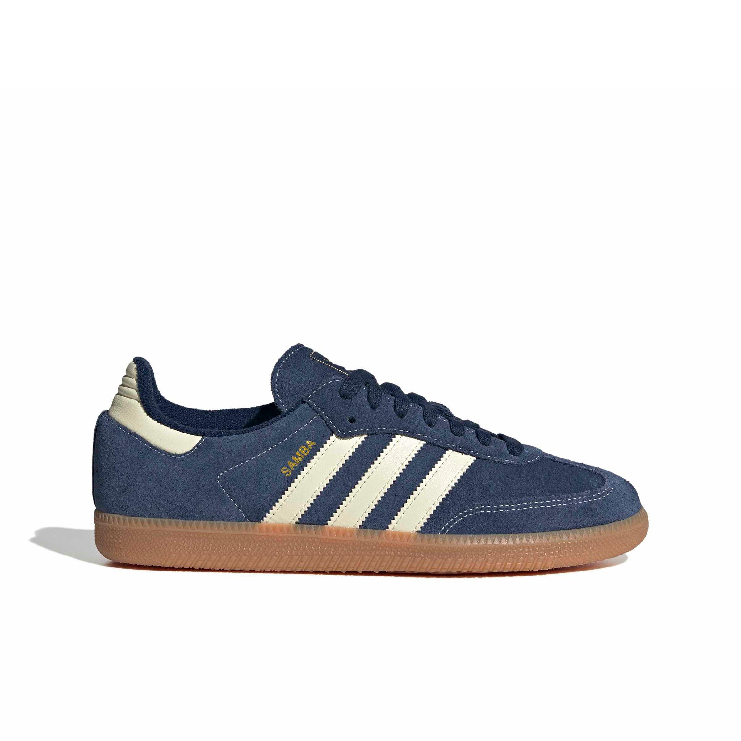 adidas Originals Samba OG "Night Indigo/Warm Vanilla/Gum 2" Men's Shoe - INDIGGO/VANILLA/GUM